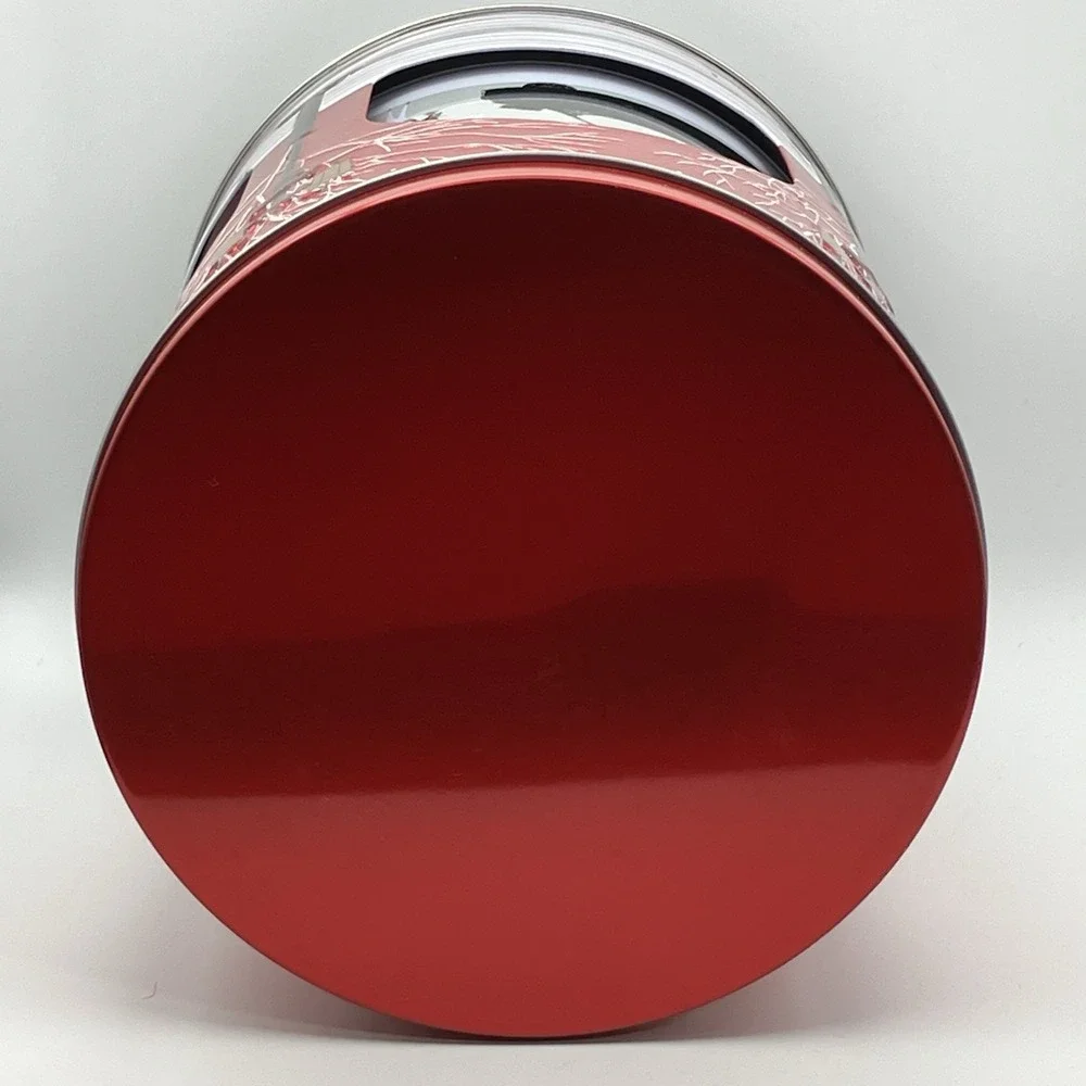 Stockmeyer Rotating Music Tin / Empty / Christmas‎ Holiday Decor / Gift Box
